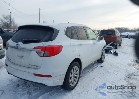 2017 Buick Envision Essence from USA, damaged, VIN LRBFXDSA0HD164001